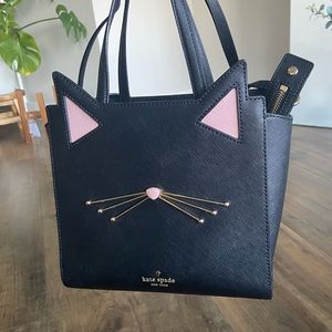 Kate Spade Jazz things up cat mini bag